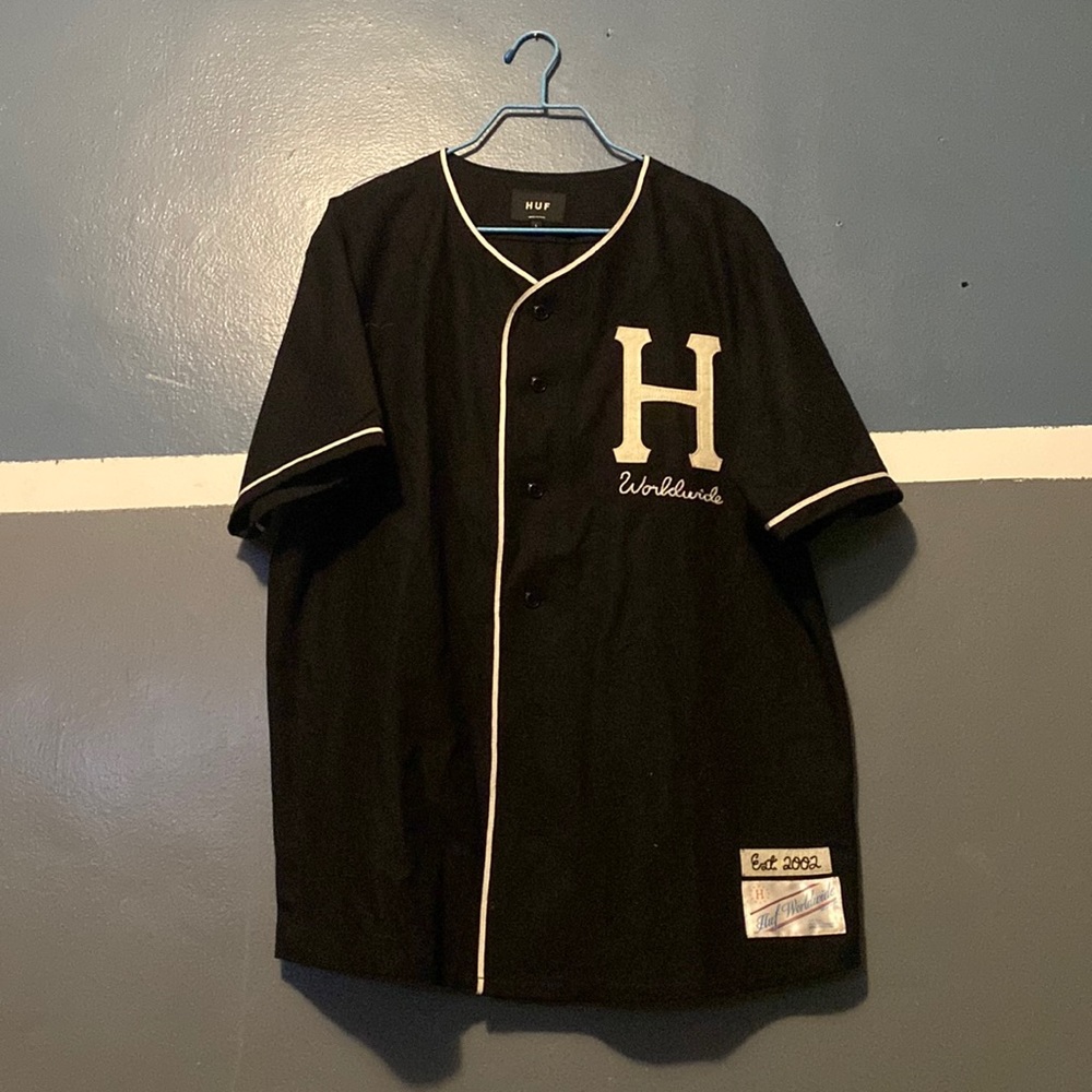 HUF baseball jersey